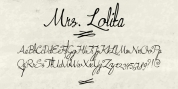 Mrs Lolita font download