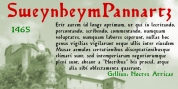 Sweynheym Pannartz font download