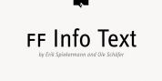 FF Info Text font download