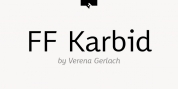 FF Karbid font download