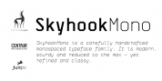 Skyhook Mono font download