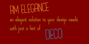 RM Elegance font download