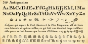 Antiquarian font download