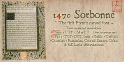 1470 Sorbonne font download