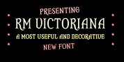 RM Victoriana font download