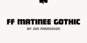 FF Matinee Gothic font download