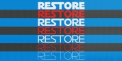 Restore font download