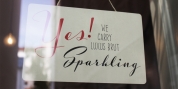 Luxus Brut Sparkling font download