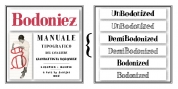 Bodoniez font download