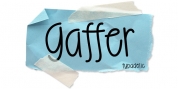 Gaffer font download