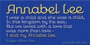 Annabel Lee font download