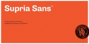 Supria Sans font download