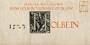 1523 Holbein font download