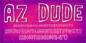 AZ Dude font download