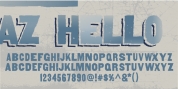 AZ Hello font download