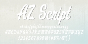 AZ Script font download