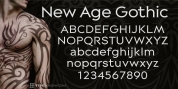 New Age Gothic font download