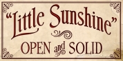 Little Sunshine font download