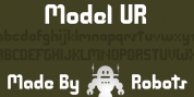 Model UR font download