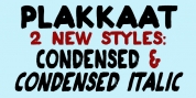 Plakkaat font download