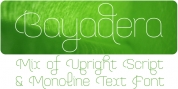 Bayadera 4F font download