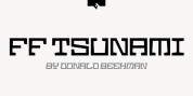 FF Tsunami font download