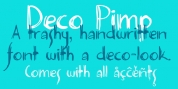 Deco Pimp font download