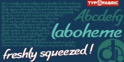 La Boheme font download