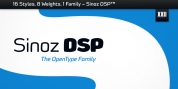 XXII Sinoz DSP font download