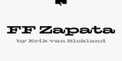 FF Zapata font download