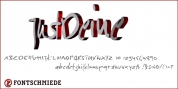 Just Deine font download