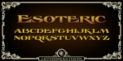 LHF Esoteric 3 font download