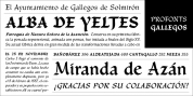 Gallegos Pro font download