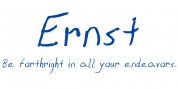 Ernst font download