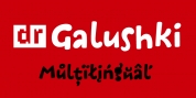 DR Galushki font download