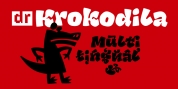 DR Krokodila font download