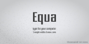 Equa font download