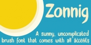 Zonnig font download