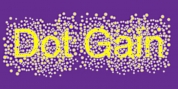 Dot Gain font download