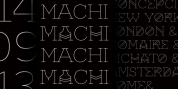 Machi font download