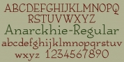 Anarckhie font download