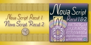 Nova Script Recut One & Two SG font download