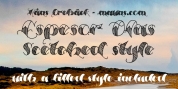 Espesor Olas font download