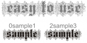 Bruce 532 Blackletter font download