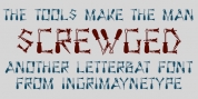 Screwged font download