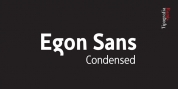 Egon Sans Condensed font download