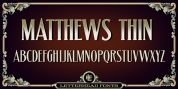 LHF Matthews Thin font download