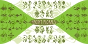 4 Point Florals font download
