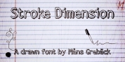 Stroke Dimension font download