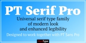 PT Serif Pro font download